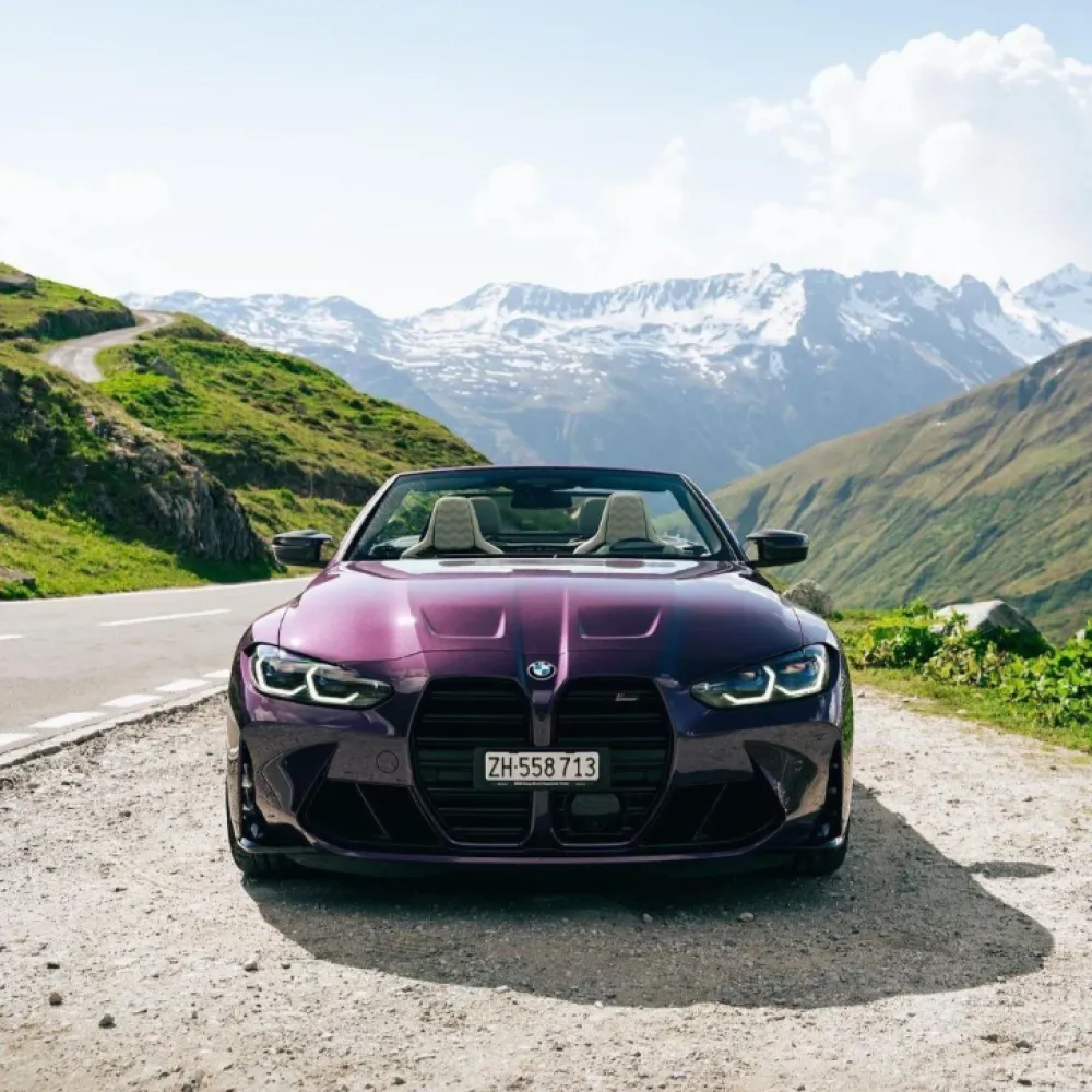  Gloss Metallic Grape Purple Car Vinyl Wrap