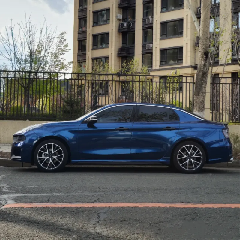 Gloss Metallic Indigo Blue Car Vinyl Wrap