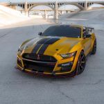 Chrome Mirror Gold Car Vinyl Wrap