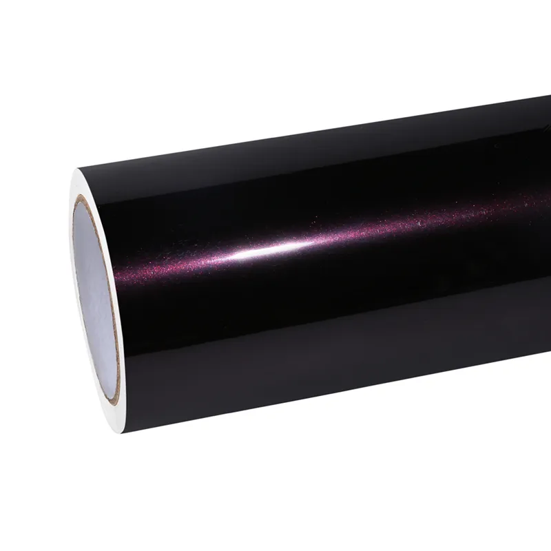 Gloss Tourmalie Red Car Vinyl Wrap