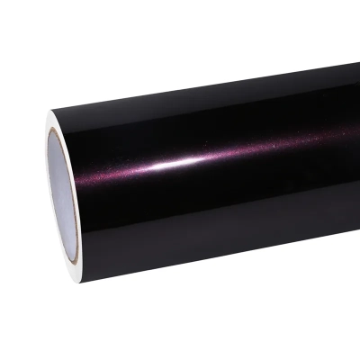 Gloss Tourmalie Red Car Vinyl Wrap 01