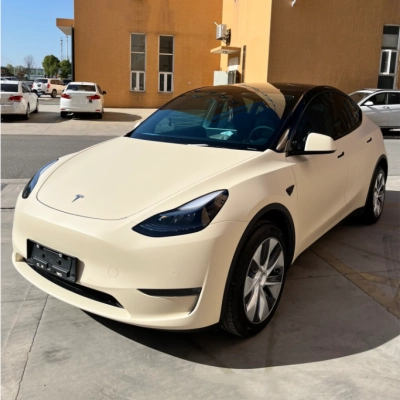 Matte Khaki Milan Car Vinyl Wrap 02