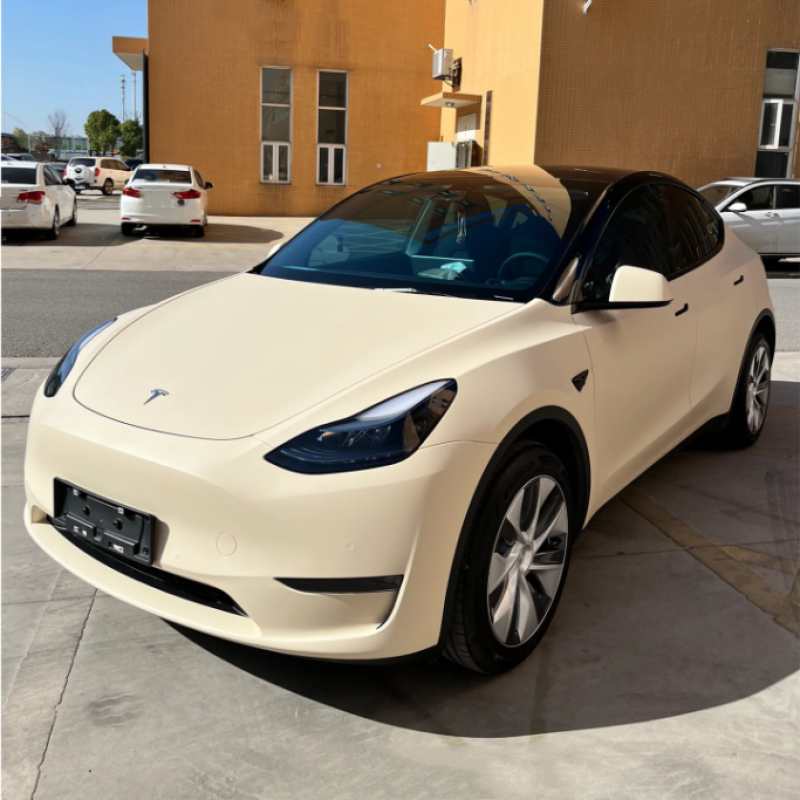 Matte Khaki Milan Car Vinyl Wrap