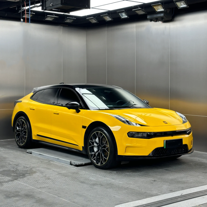 Super Gloss Yellow Car Vinyl Wrap