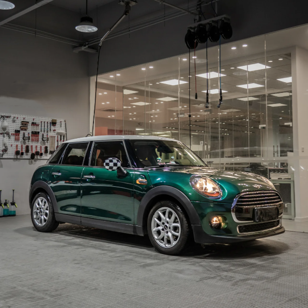 Gloss Metallic Gotland Green Car Vinyl Wrap