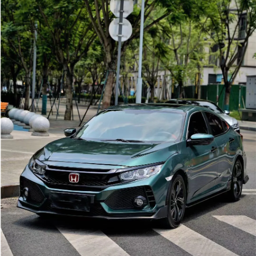 Gloss Metallic Gotland Green Car Vinyl Wrap