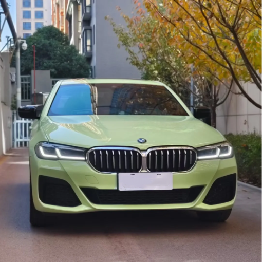 Super Gloss Macaron Green Car Vinyl Wrap