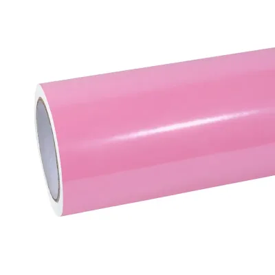 Matte Ceramic Barbie Pink Car Vinyl Wrap 01