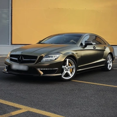 Pure Metal Gold Brown Car Vinyl Wrap 02