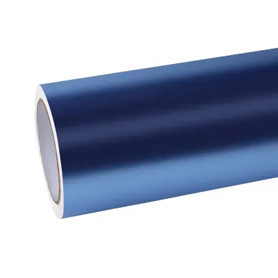Pure Metal Mist Blue Car Vinyl Wrap 01