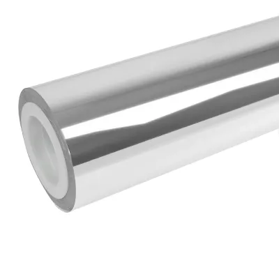 Mirror Chrome Silver Car Vinyl Wrap (Non-Stretchable) 01