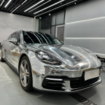 Mirror Chrome Silver Car Vinyl Wrap (Non-Stretchable)