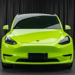 Super Gloss Apple Green Car Vinyl Wrap