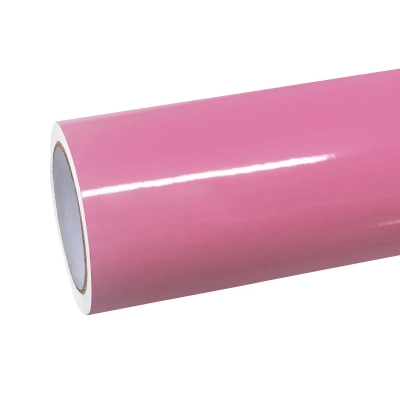 Gloss Crystal Light Pink Car Vinyl Wrap 01