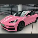 Gloss Crystal Light Pink Car Vinyl Wrap