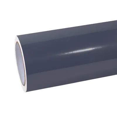Gloss Crystal Cement Grey Car Vinyl Wrap 01