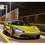Super Bright Metallic Austin Yellow Car Vinyl Wrap
