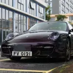 Gloss Metallic Midnight Red Car Vinyl Wrap