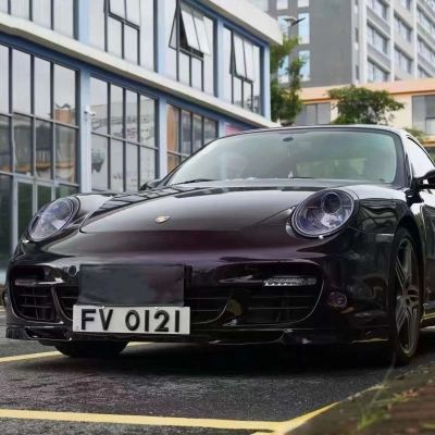 Gloss Metallic Midnight Red Car Vinyl Wrap 02