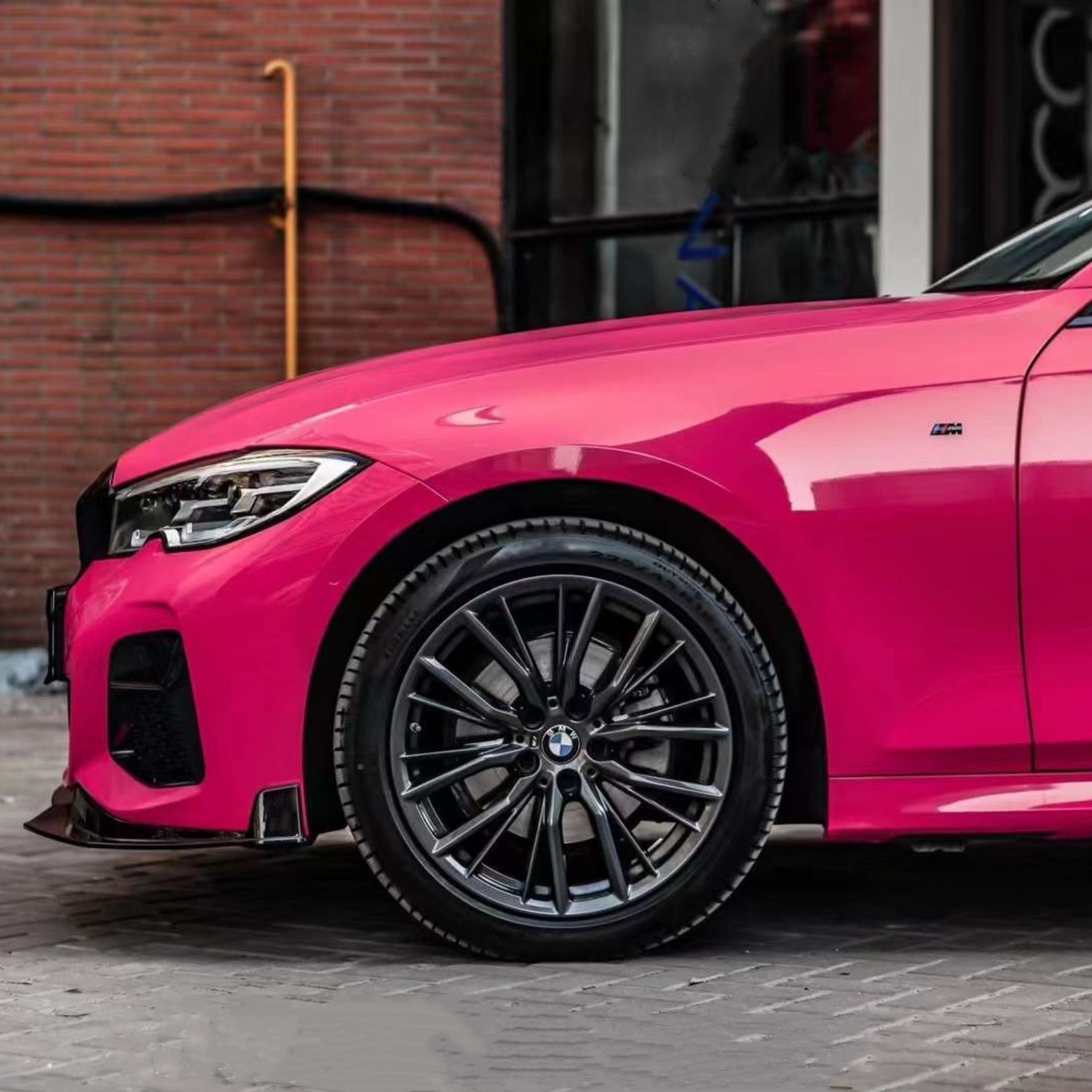 Super Gloss Rose Red Car Vinyl Wrap