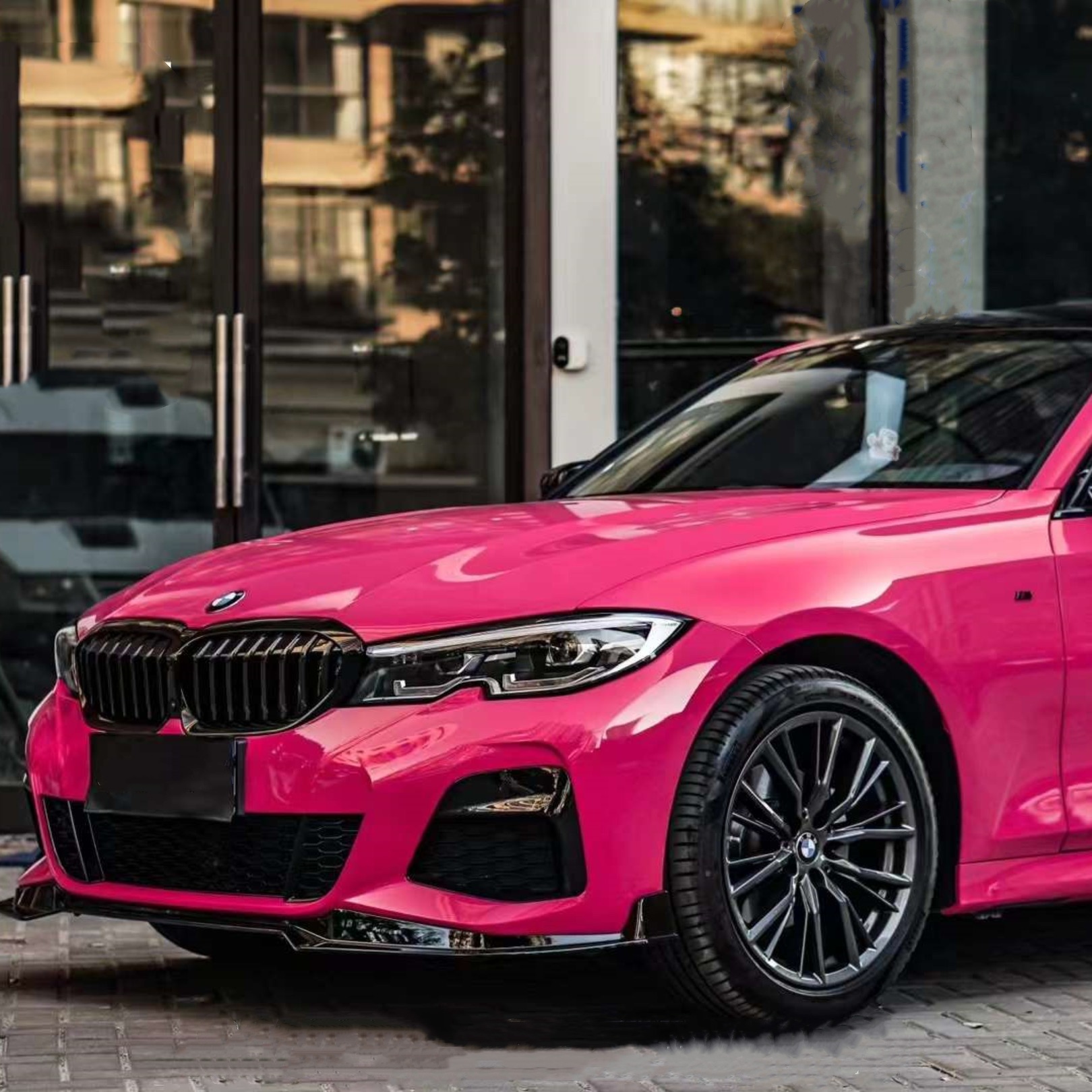 Super Gloss Rose Red Car Vinyl Wrap