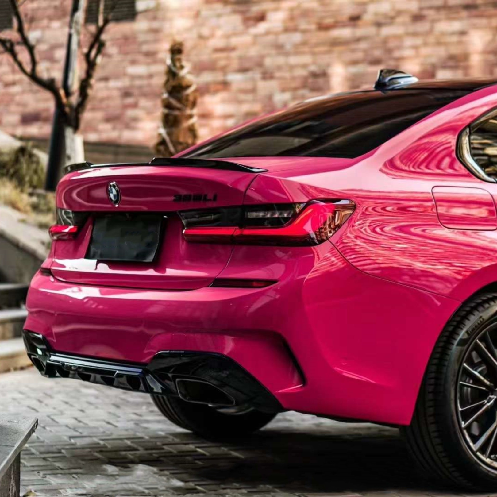 Super Gloss Rose Red Car Vinyl Wrap