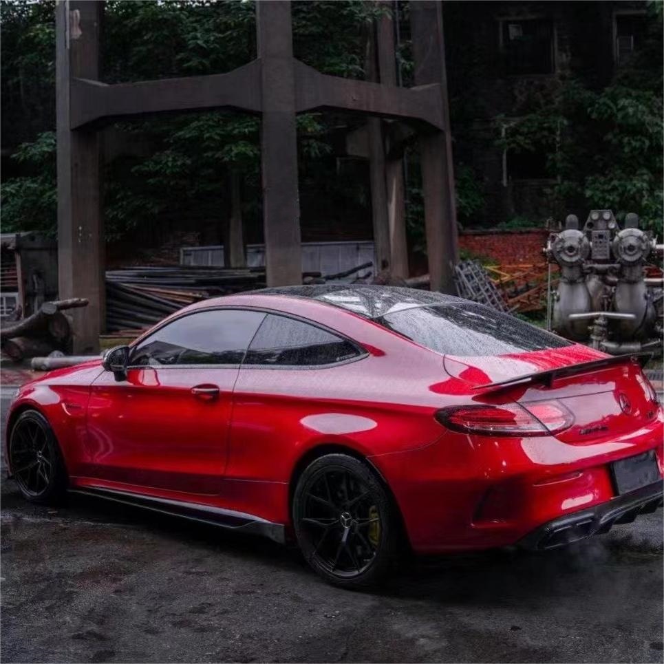Super Gloss Rouge Red Car Vinyl Wrap