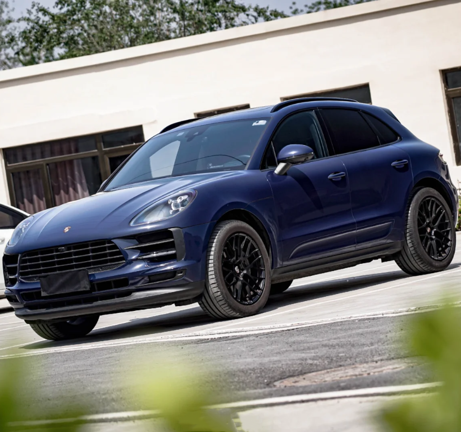 Gloss Crystal Midnight Blue Car Vinyl Wrap