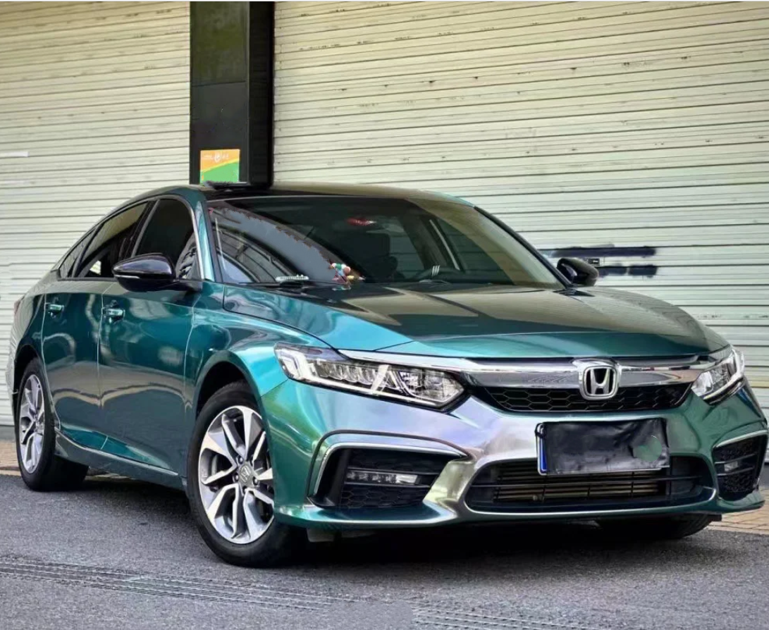 Gloss Diamond Micro Celadon Green Car Vinyl Wrap