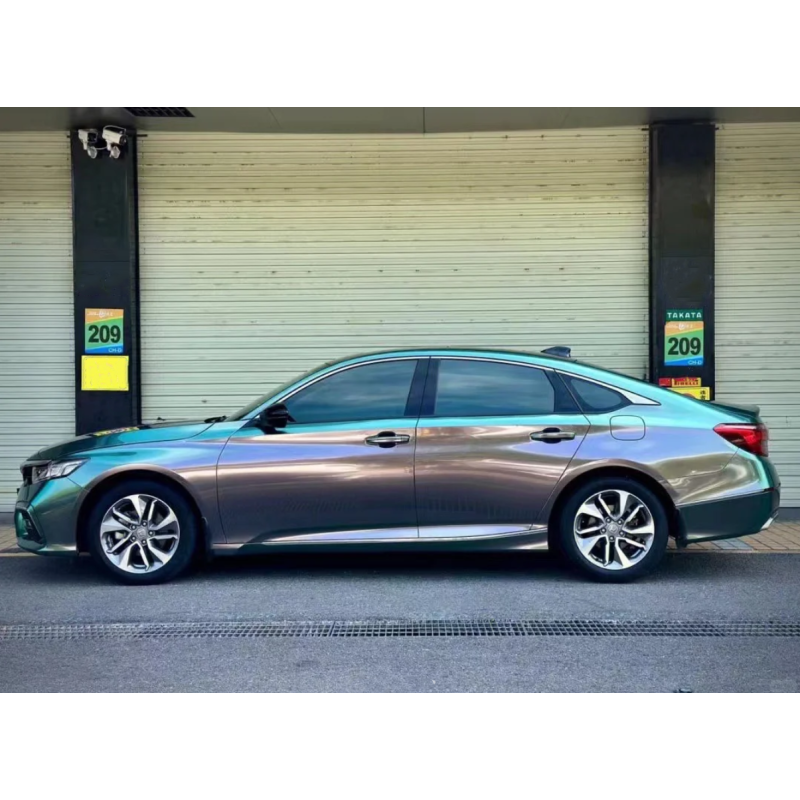 Gloss Diamond Micro Celadon Green Car Vinyl Wrap