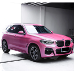 Gloss Metal Paint Shell Pink Car Vinyl Wrap