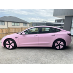 Gloss Aston Martin Vintage Pink Car Vinyl Wrap