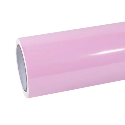 Gloss Aston Martin Vintage Pink Car Vinyl Wrap 01