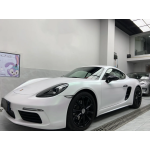 Gloss Crescent White Car Vinyl Wrap