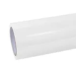 Gloss Crescent White Car Vinyl Wrap