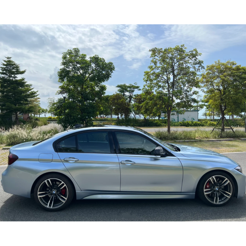 Gloss Iridum Silver Car Vinyl Wrap