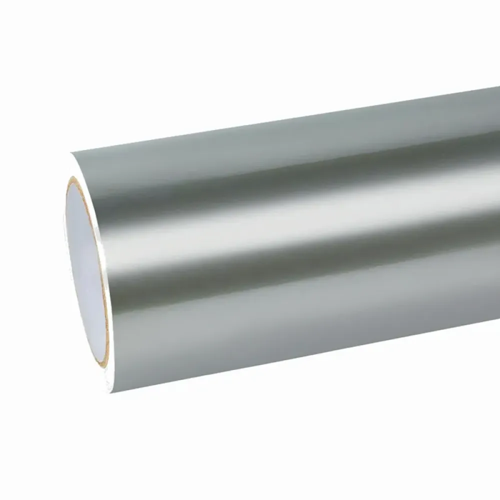 Gloss Iridum Silver Car Vinyl Wrap