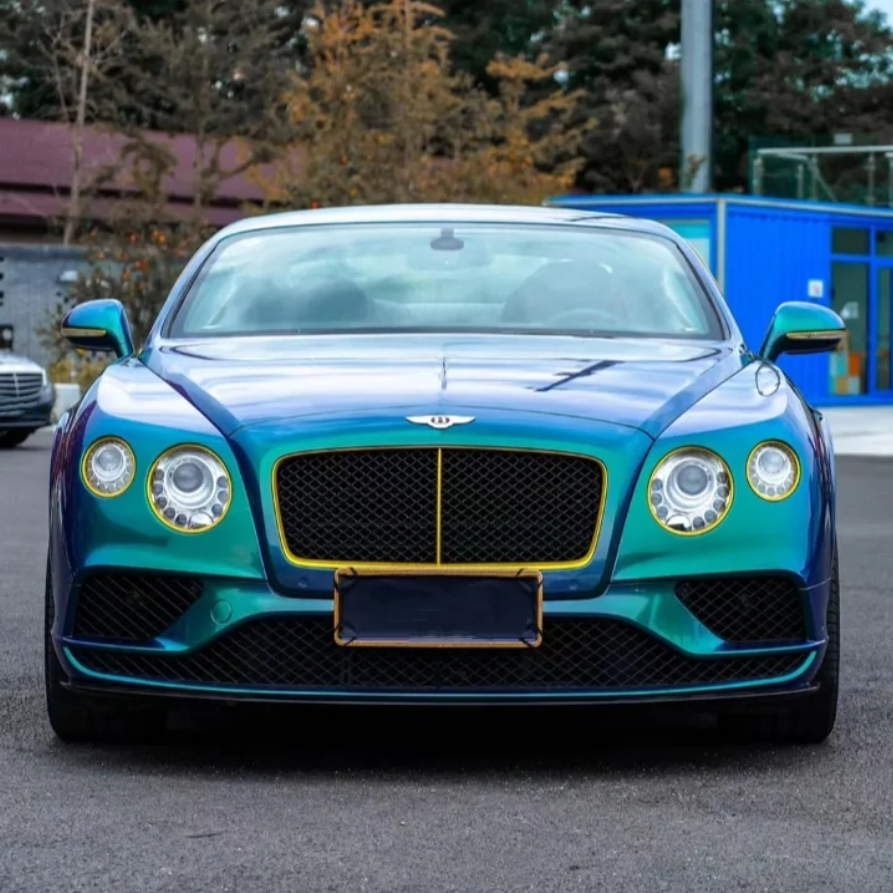 Gloss Aurora Diamant Green Car Vinyl Wrap