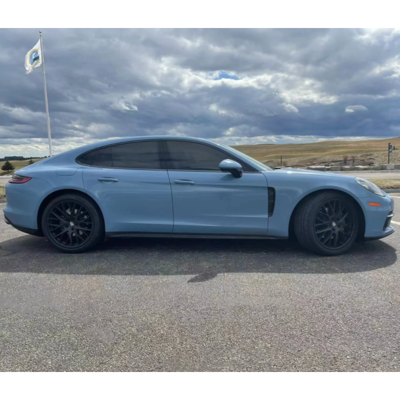 Gloss Dawn Light Blue Car Vinyl Wrap
