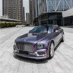 Gloss Grey Violet Car Vinyl Wrap