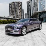 Gloss Grey Violet Car Vinyl Wrap