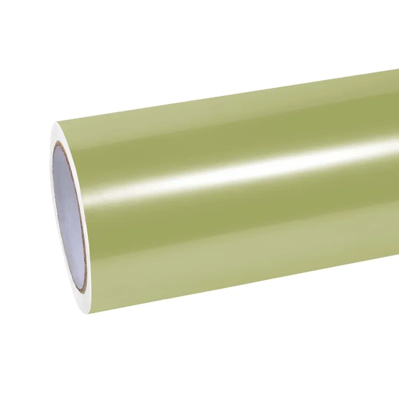 Gloss Urban Bamboo Green Car Vinyl Wrap