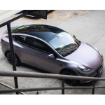 Matte Capri Purple Grey Car Vinyl Wrap