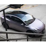 Matte Capri Purple Grey Car Vinyl Wrap