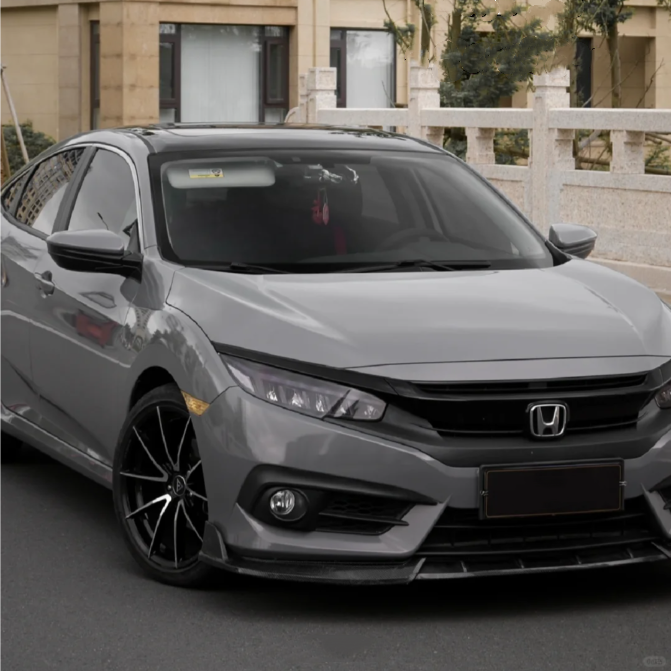 Gloss Bernina Grey Car Vinyl Wrap