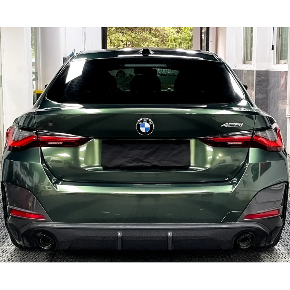 PET Gloss Metallic Midnight Green Car Vinyl Wrap