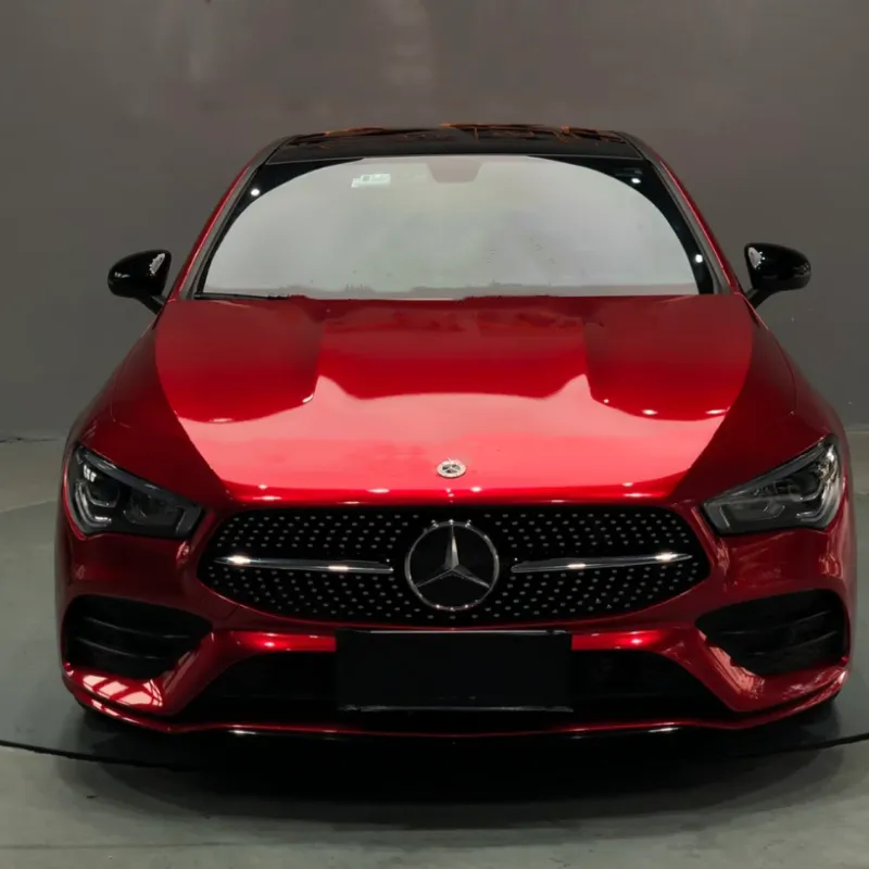Super Gloss Liquid Ruby Red Car Vinyl Wrap