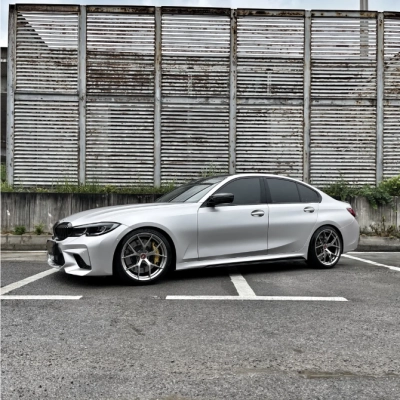 Ultimate Flat Sliver Car Vinyl Wrap 02