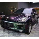 Gloss Diamond Purple Green Car Vinyl Wrap