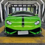 Audi Gloss Magic Gold Green Car Vinyl Wrap